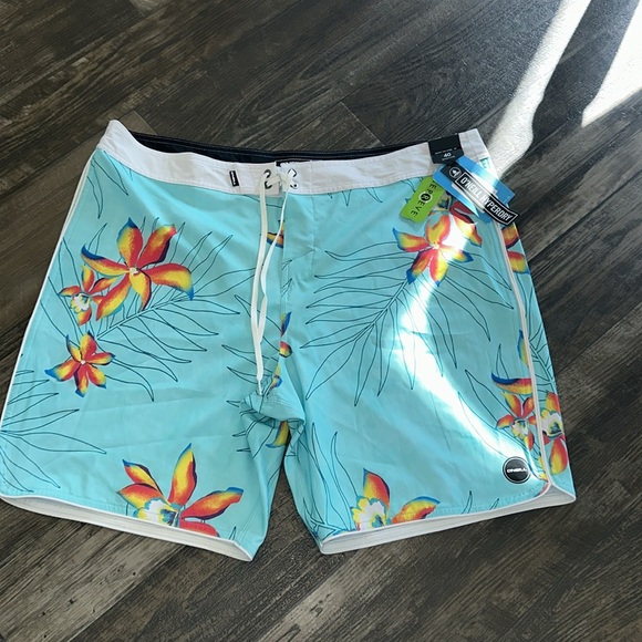🎉HP NWT O'neill - Hyperfreak Ulu - Board Shorts - Mens - Picture 2 of 5